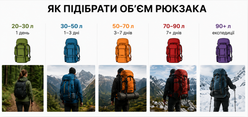 туристические рюкзаки