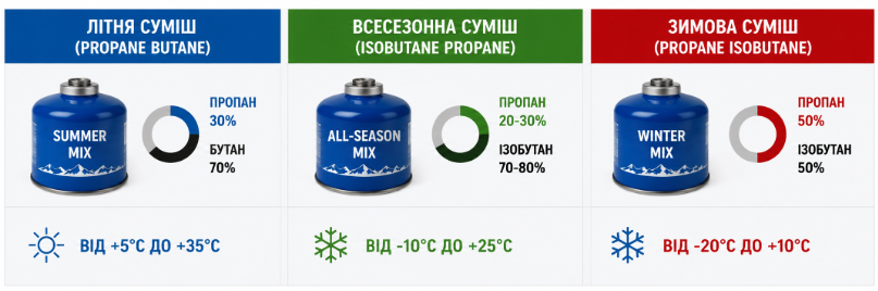 какой газовый баллон выбрать