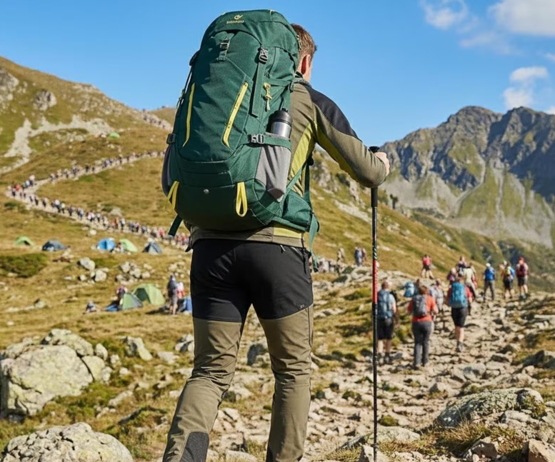 hiking backpack 40 liters в походе