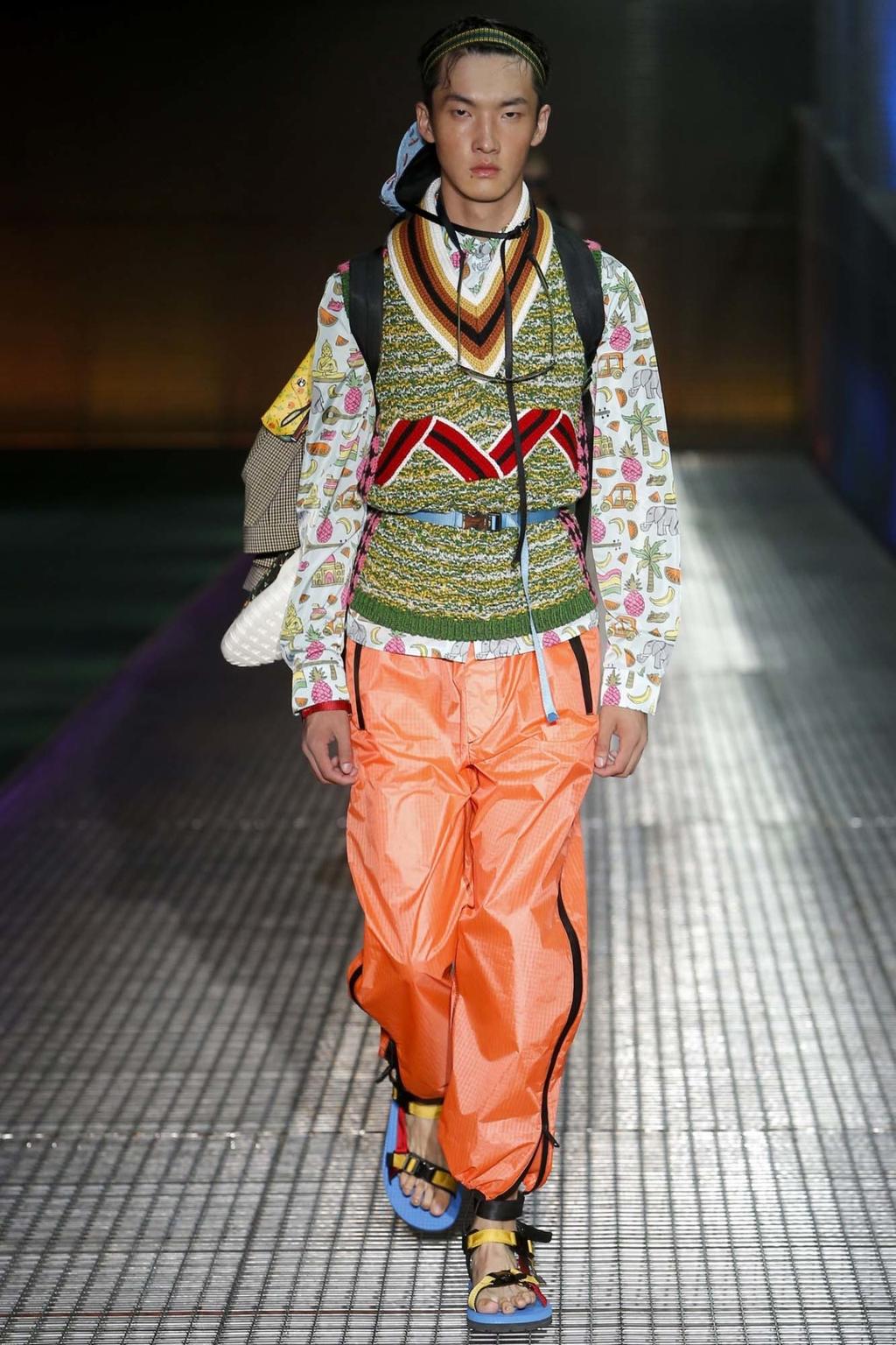 модний показ Prada у стилі горпкор