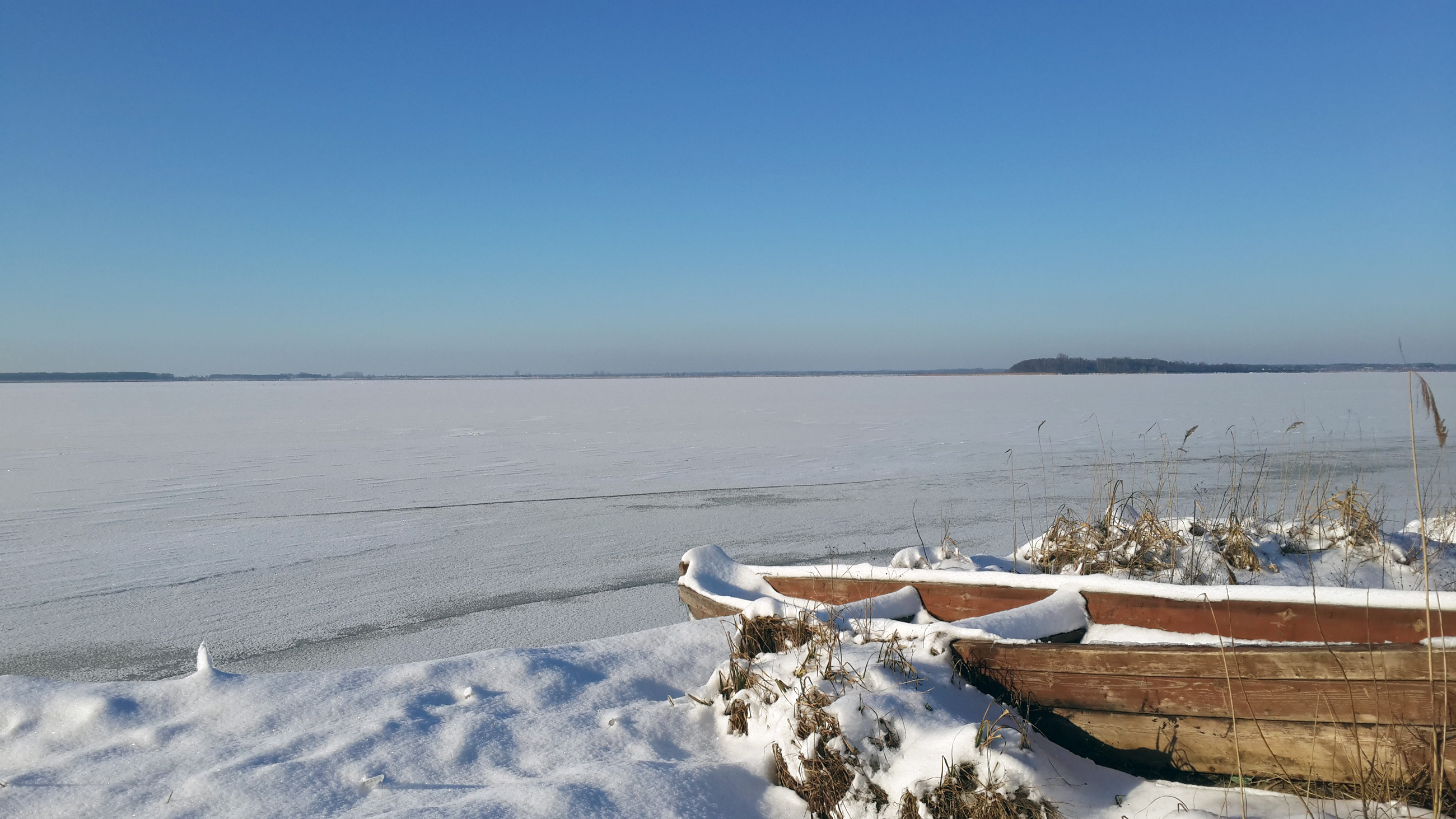 отдых на Шацких озерах зимой